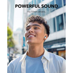 Anker Soundcore P30i Noise Cancelling Earbuds Powerful Bass 45H Playtime 2-in-1 Case and Phone Stand IP54 Water Resistant