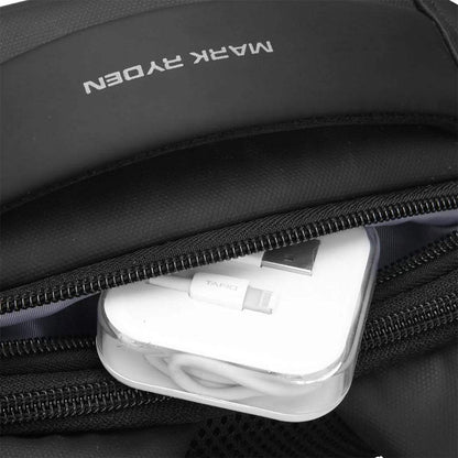 Mark Ryden MR9068YY 15.6" Laptop Waterproof Backpack with Rain Coat