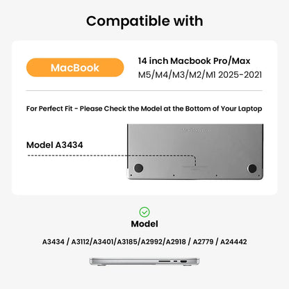 Tomtoc Terra-A27 Laptop Sleeve for 14 inch MacBook Pro - Green