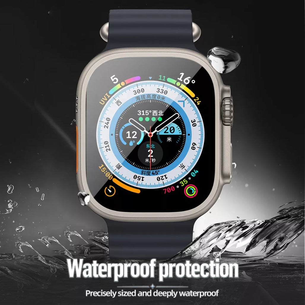 Blueo Titanium Frame for Apple Watch Ultra 49 mm - Black