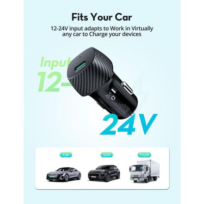 RAVPower RP-VC1017 PD 20W USb-C Fast Car Charger