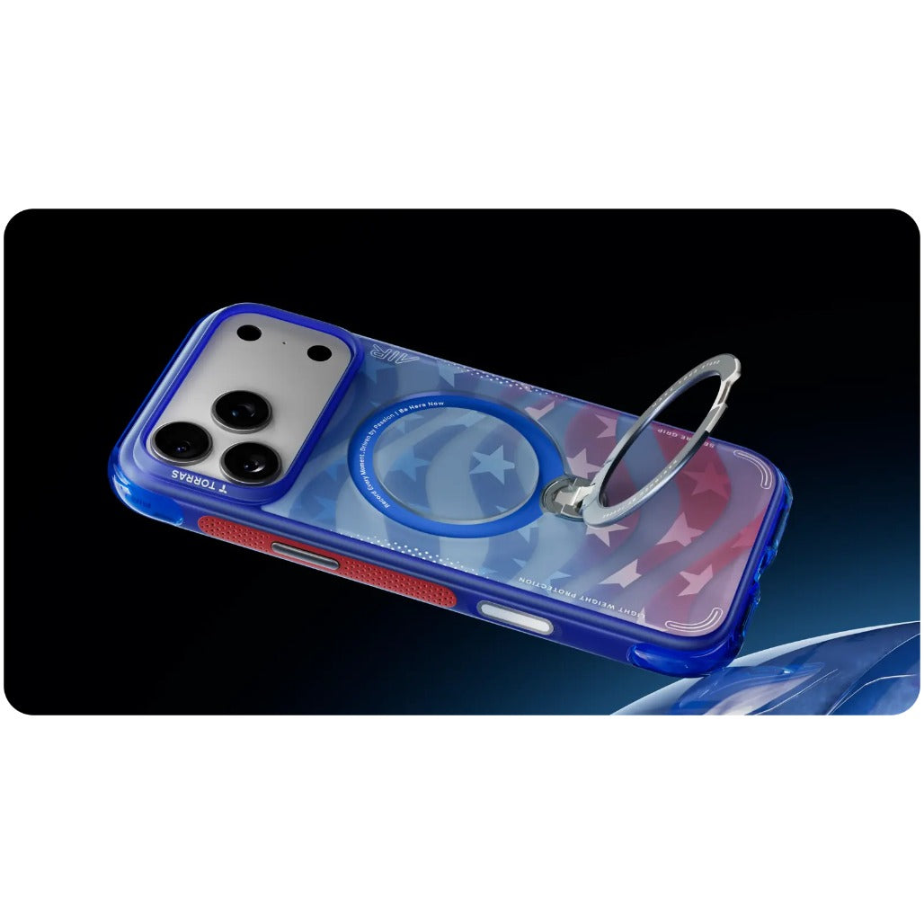 TORRAS X USA Ostand Q3 Air Football Limited for iPhone 17 Pro / iPhone 17 Pro Max - Starlight
