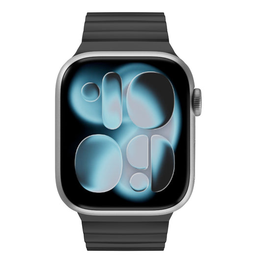 MagEasy Skin Duo Reversible Silicone Magnetic Apple Watch Band Compatible with 40mm to 49mm