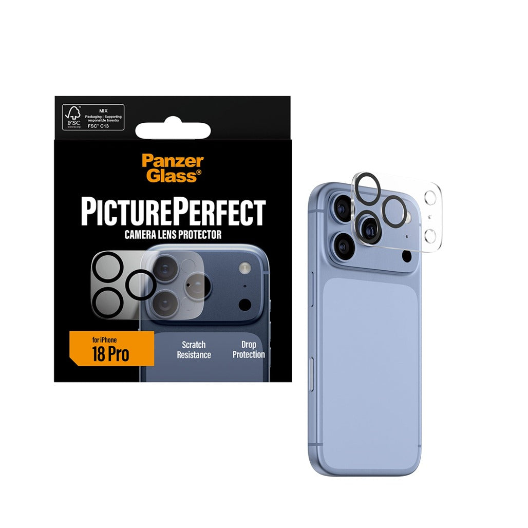 PanzerGlass PicturePerfect Camera Lens Protector iPhone 18 Pro/18 Pro Max
