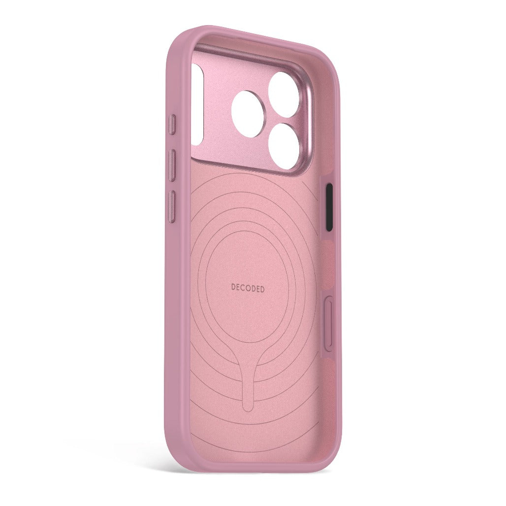 Decoded AntiMicrobial Silicone Case - Rose Quartz - iPhone 18 Pro/18 Pro Max
