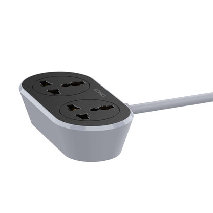LDNIO 2 AC Outlet Universal Extension Power Socket 10M - SC2018-10M