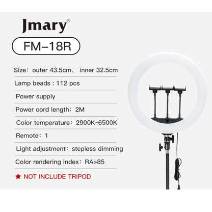 Jmary FM-18R 18" Ring Light - 112 Pieces