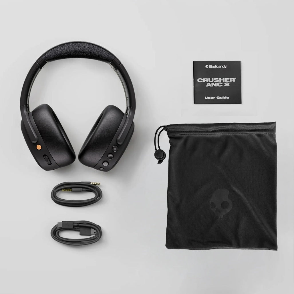 Skullcandy Crusher ANC 2 - Sensory Bass Headphones with Active Noise Canceling