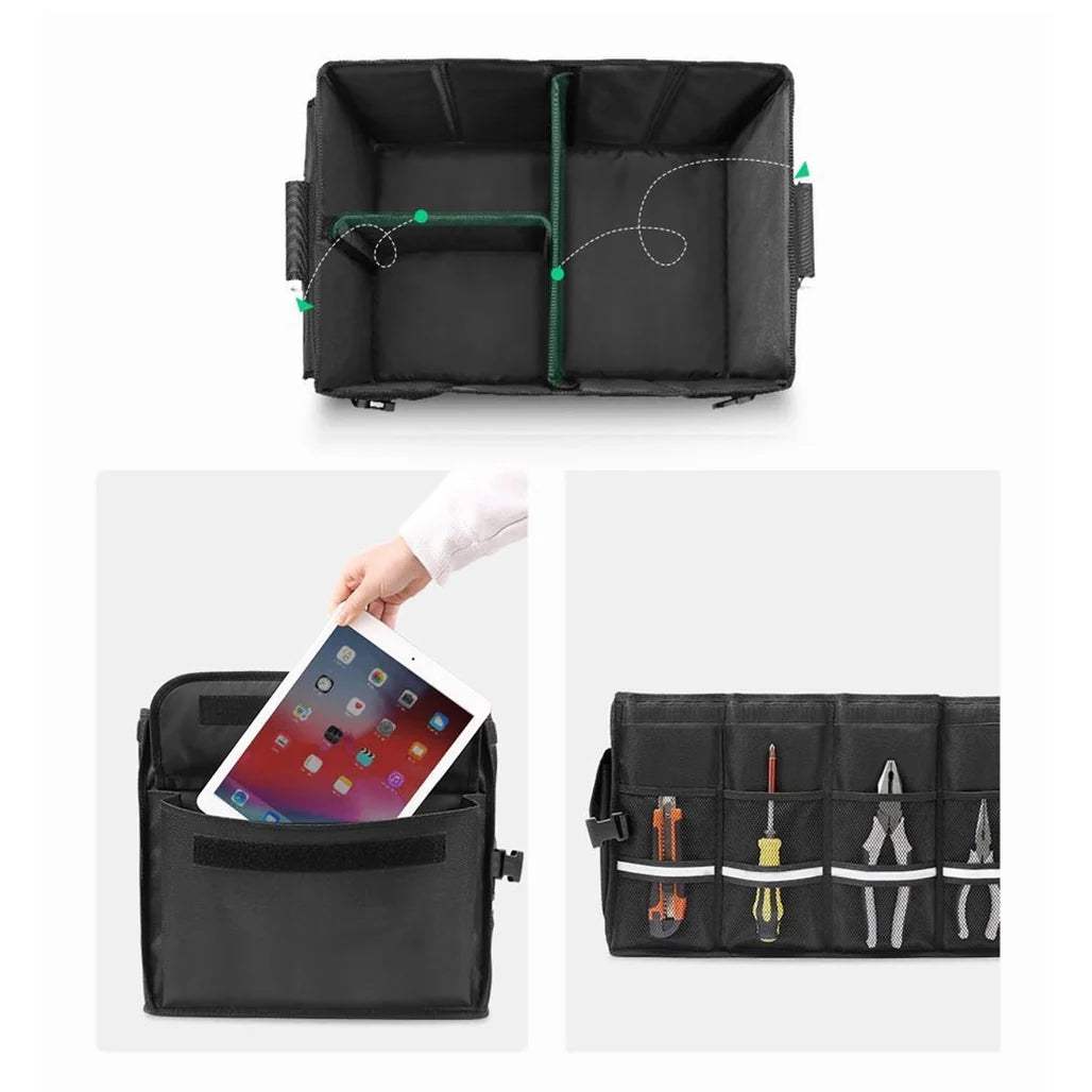 UGREEN 55L Waterproof Car Trunk Organizer Foldable Multifunctional Durable Storage Solution