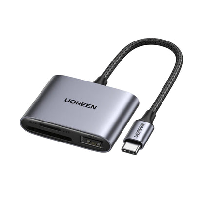 UGREEN 3-in-1 USB-C SD Card Reader - 80798