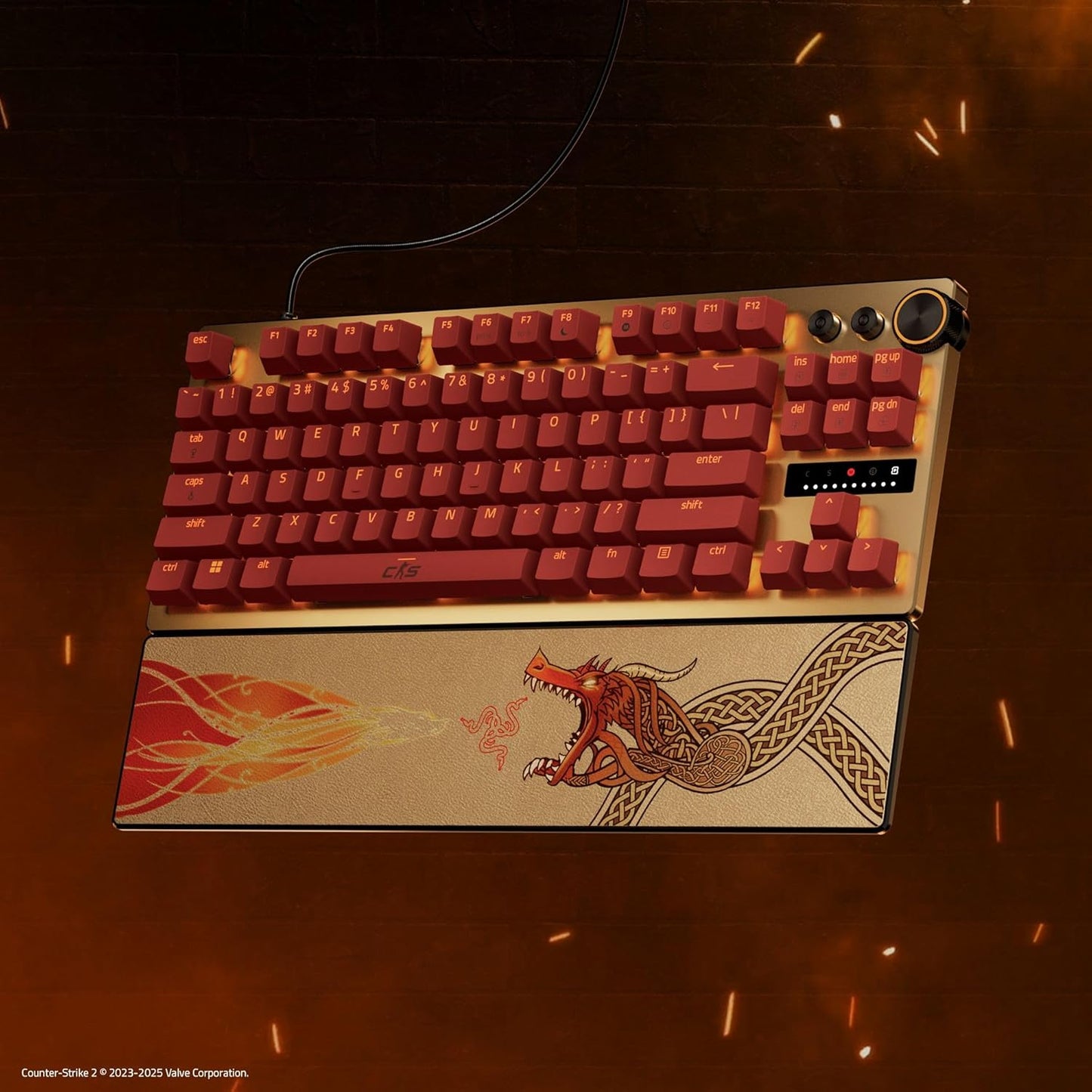Razer Huntsman V3 Pro TKL Counter-Strike 2 Edition - Esports Gaming Keyboard
