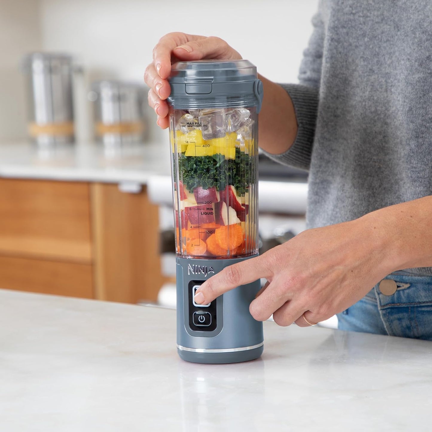Ninja Blast BC151EUNV Portable Blender – Blue