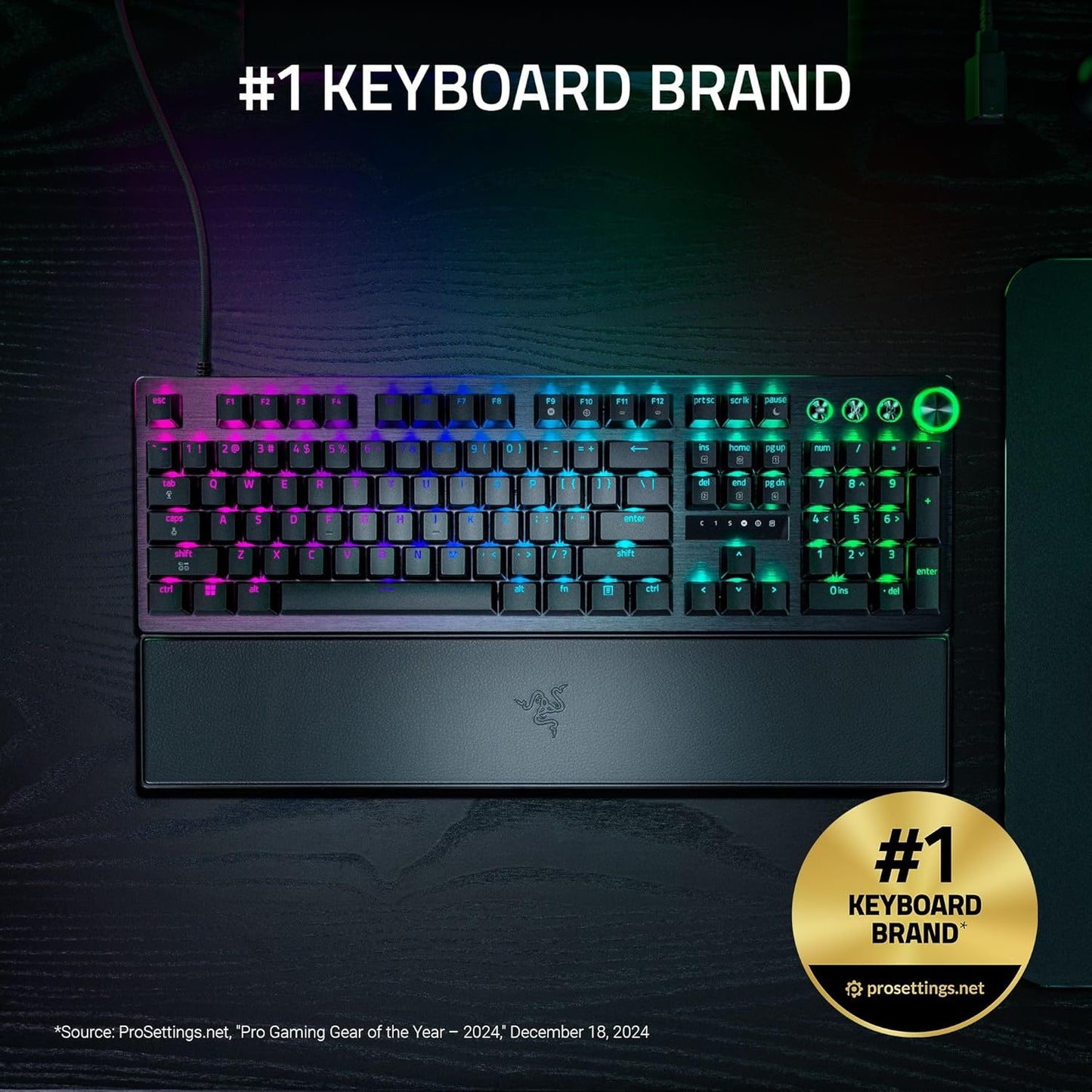 Razer Huntsman V3 Pro 8KHz - Analog Optical Esports Keyboard