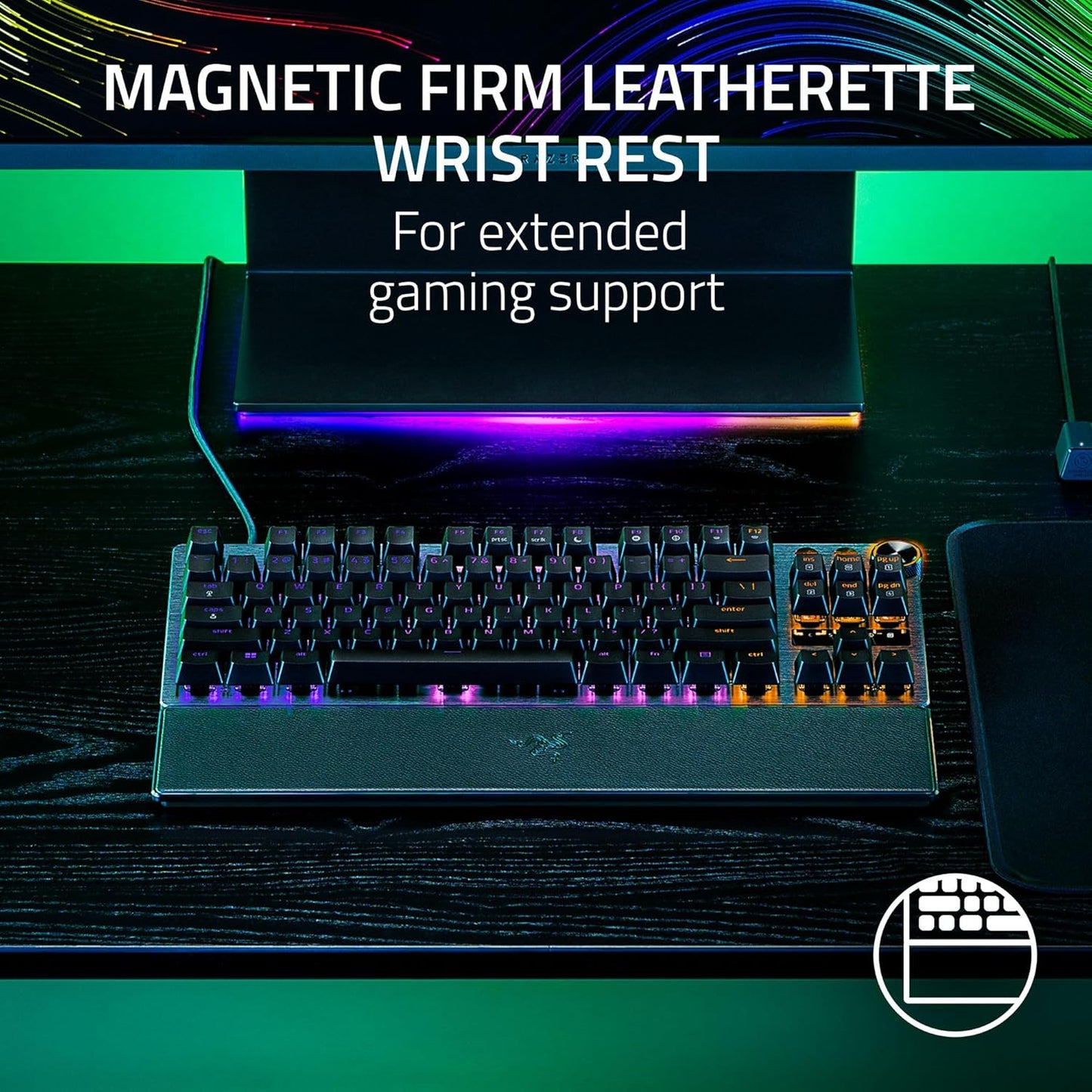 Razer Huntsman V3 Pro Tenkeyless - Esports Gaming Keyboard - Analog Optical Switches