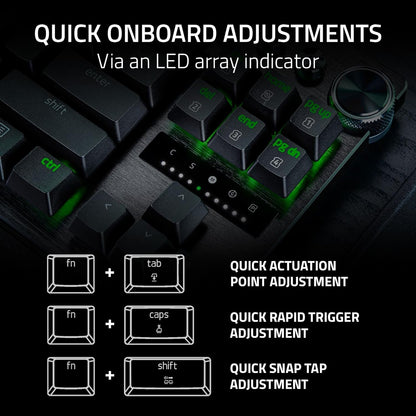 Razer Huntsman V3 Pro 8KHz - Analog Optical Esports Keyboard