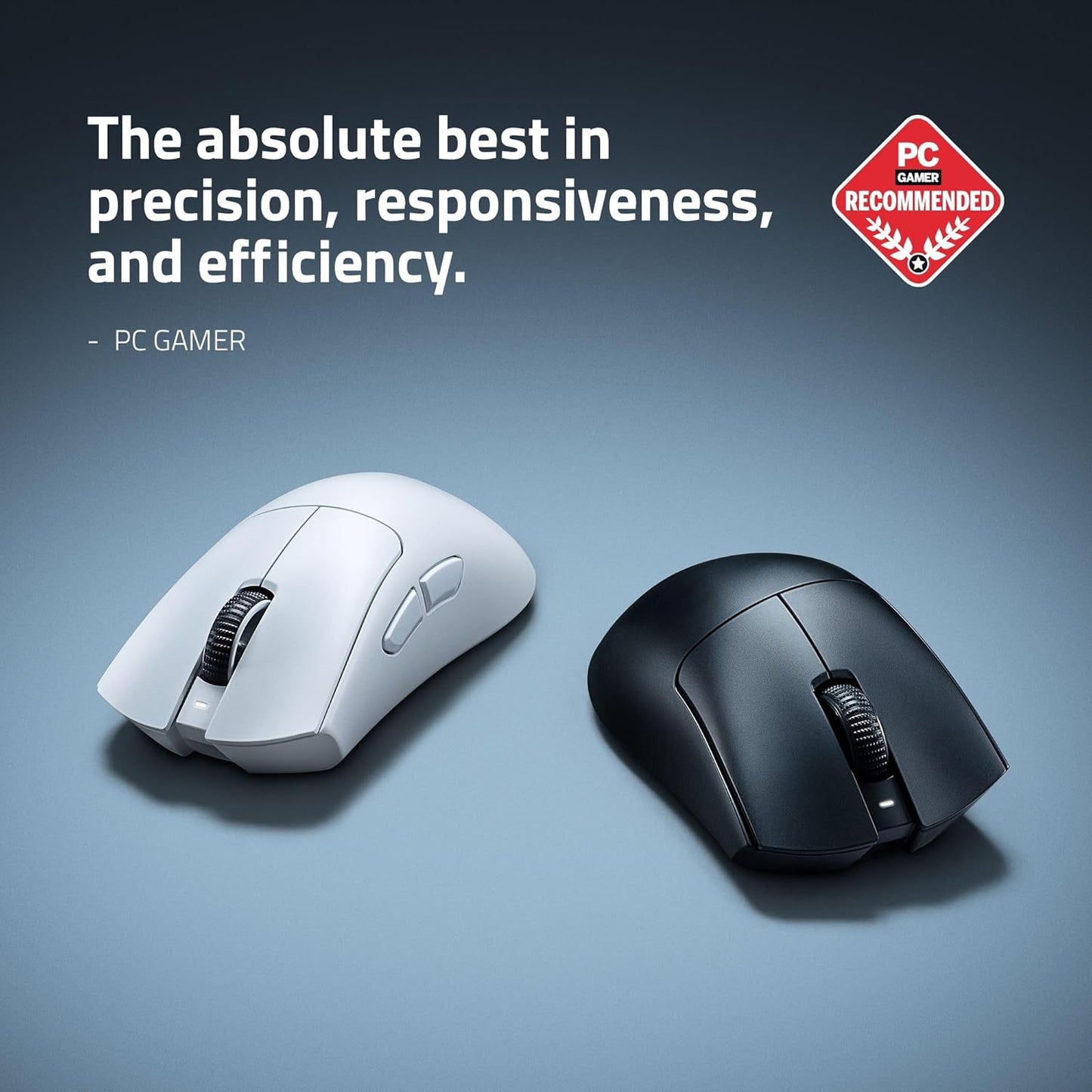Razer DeathAdder V4 Pro - Ultra-LightWeight Wireless Ergonomic ESports Mouse