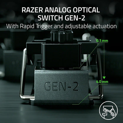 Razer Huntsman V3 Pro Tenkeyless - Esports Gaming Keyboard - Analog Optical Switches