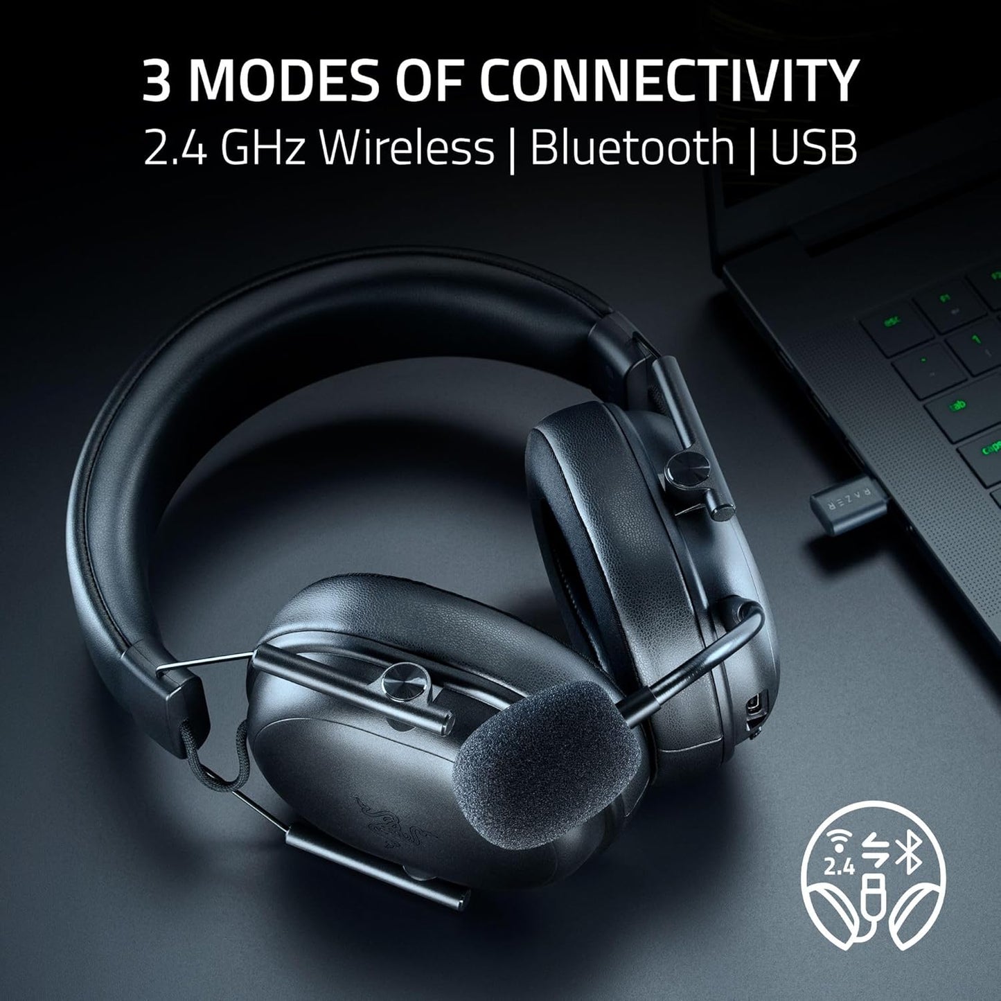 Razer BlackShark V3 X HyperSpeed - Wireless Esports Gaming Headset