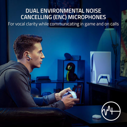 Razer Hammerhead HyperSpeed - Wireless Multi-Platform Gaming Earbuds with ANC