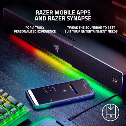Razer Leviathan V2 - PC Gaming Soundbar with Subwoofer