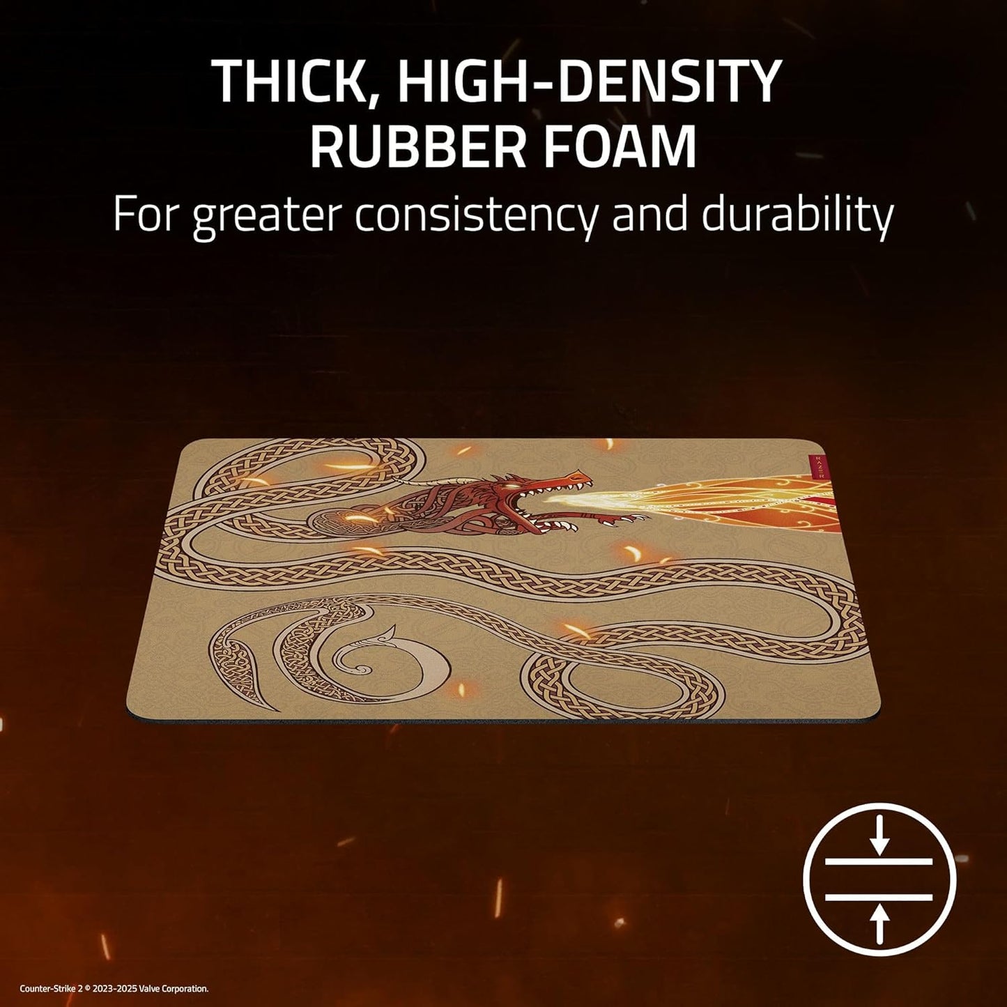 Razer Gigantus V2 Large - Counter-Strike 2 Edition Gaming Mouse Pad