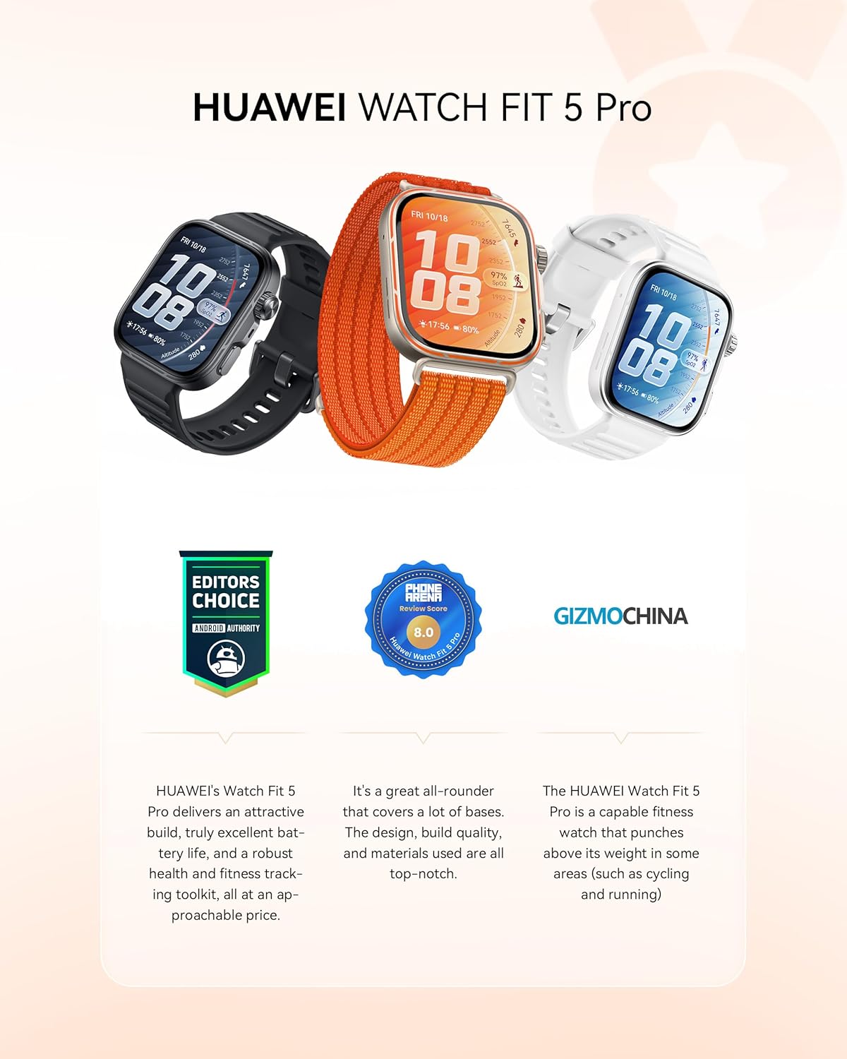 HUAWEI WATCH FIT 5 Pro