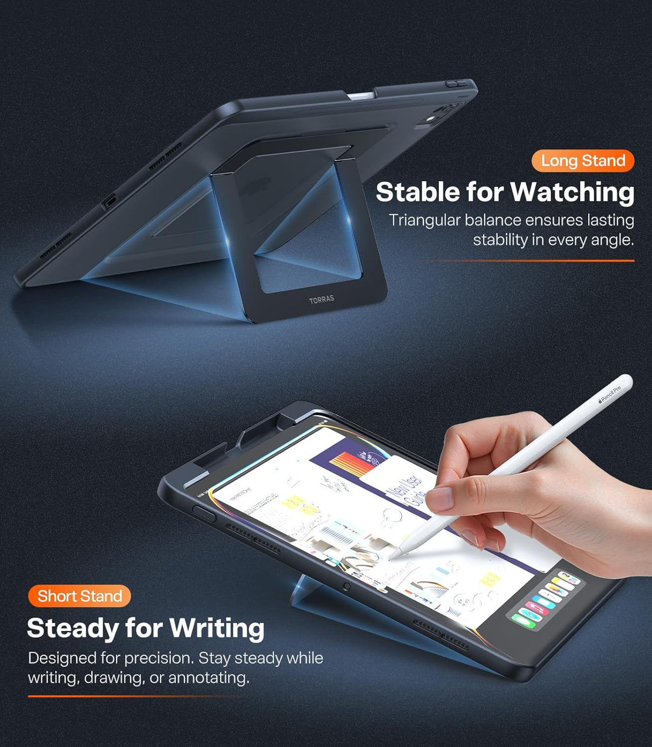 Torras Ostand K1 Guardian - 13 inch - Pencil Holder - Model A2925