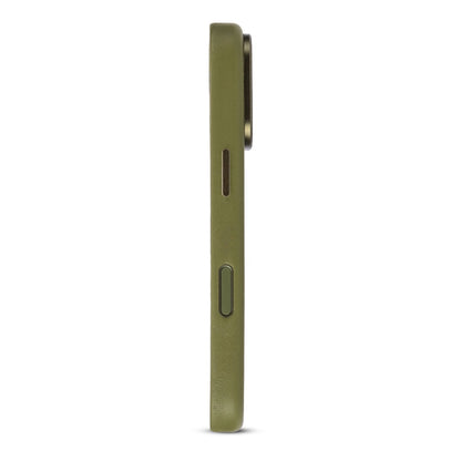 Decoded Leather Case - Moss Green - iPhone 18 Pro/18 Pro Max