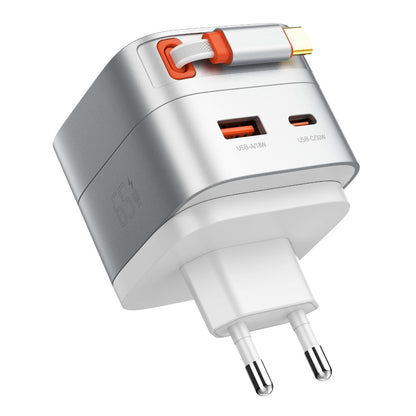 LDNIO Q10 65W Fast Charger with Retractable Cable