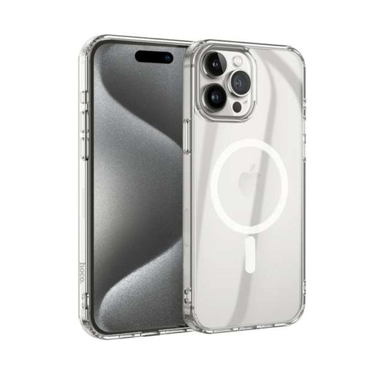 HOCO Magnetic Case for iPhone 15 Pro - Transparent