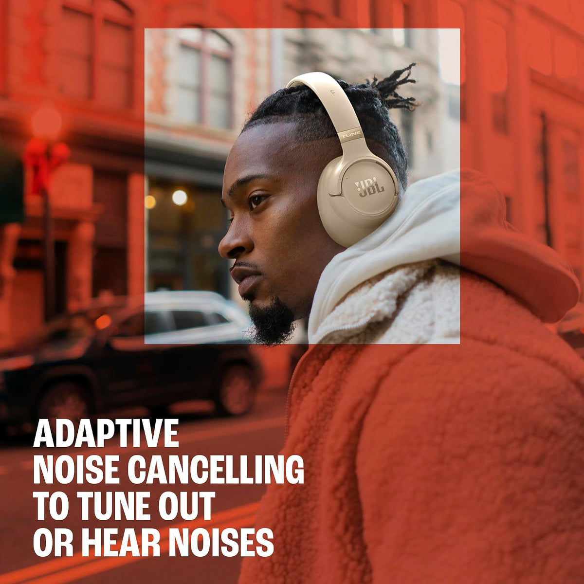 JBL Tune 780NC - Wireless over-ear Noise Cancelling headphones - Blue