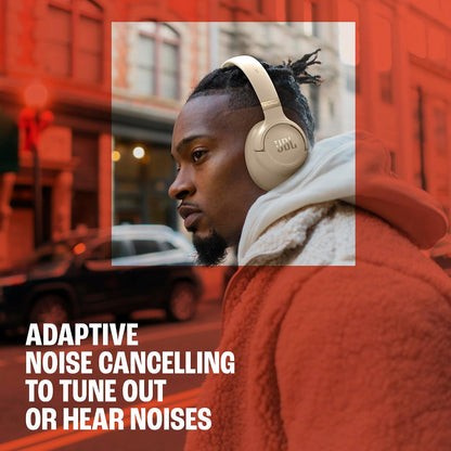 JBL Tune 780NC - Wireless over-ear Noise Cancelling headphones - Blue