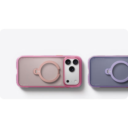 Torras Ostand Spin Q3 Air For iPhone 17 Pro / iPhone 17 Pro Max - Neon Pink