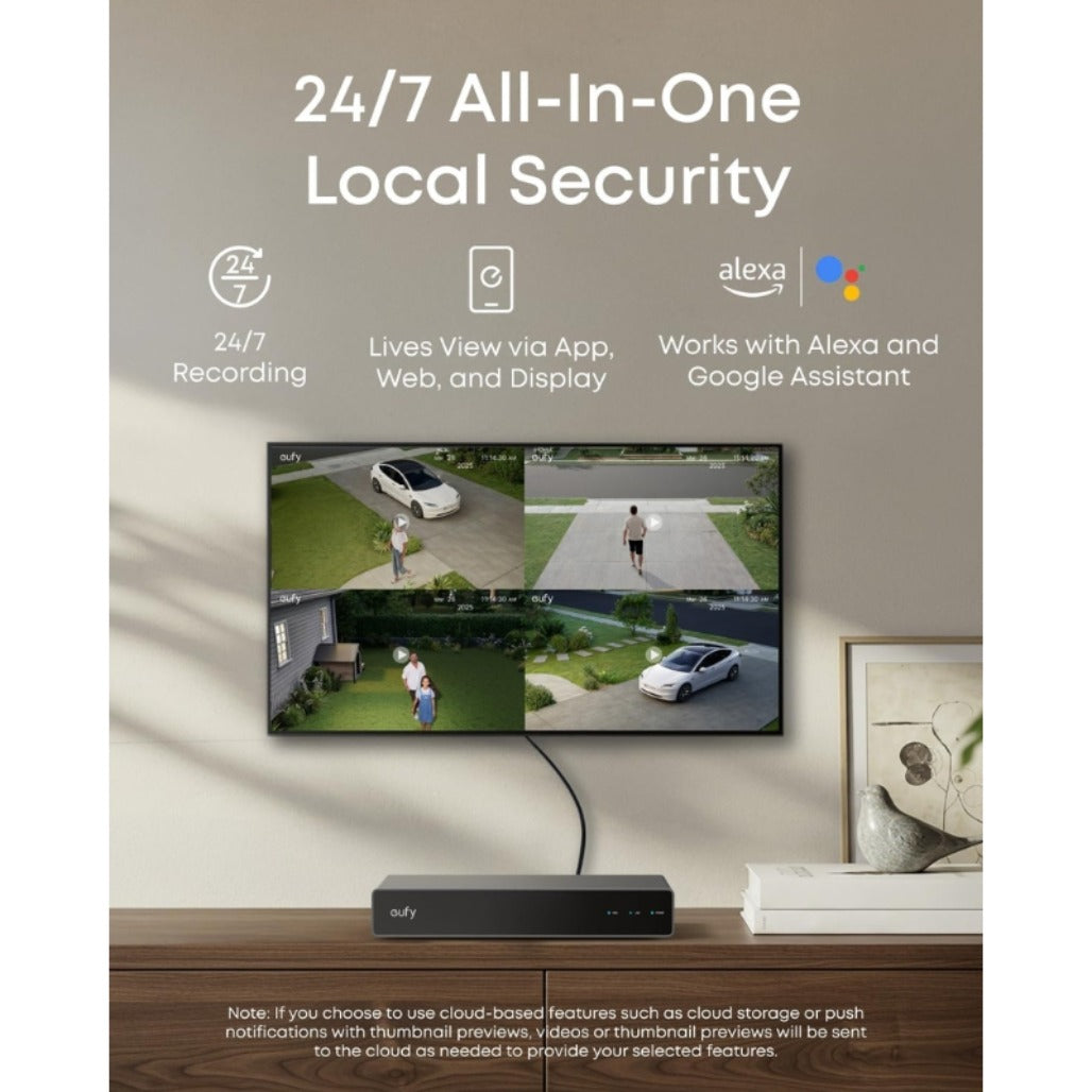 Eufy Network Video Recorder S4 - 8CH Up to 16CH