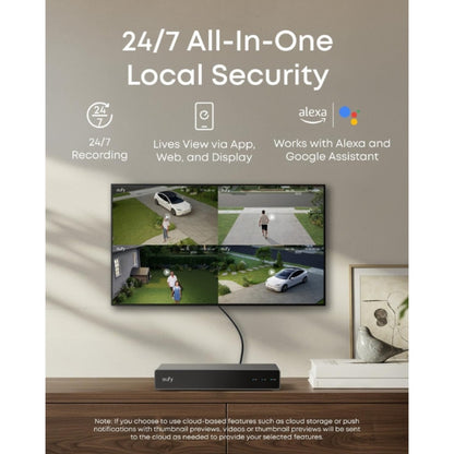 Eufy Network Video Recorder S4 - 8CH Up to 16CH