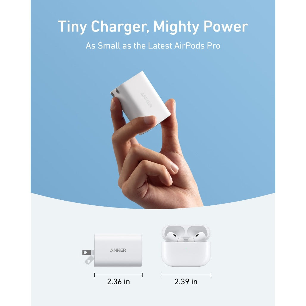 Anker Nano Charger (100W) with USB-C Cable - B2679G11
