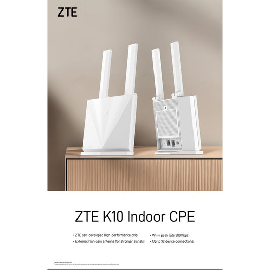 ZTE K10 4G LTE Mobile WiFi Router