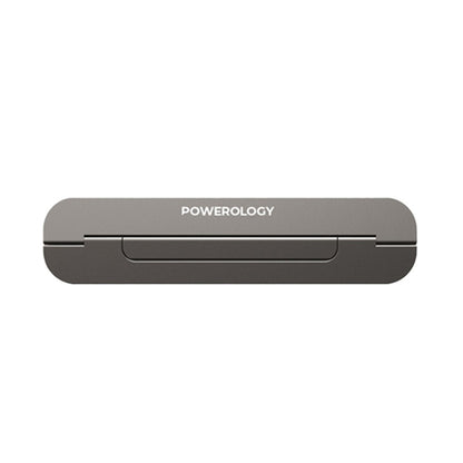 Powerology Ultra-Thin Laptop Stand - Grey - PAFPLSGY