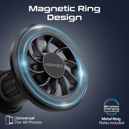 Promate MagGrip™ Cradleless AC Vent Magnetic Smartphone Mount