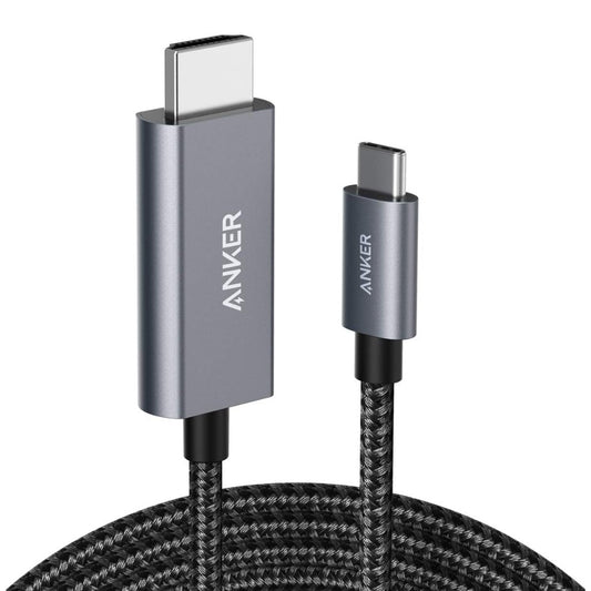 Anker USB C to HDMI Cable 6ft - USB C to HDMI 4K 60Hz Cable - A8730H11