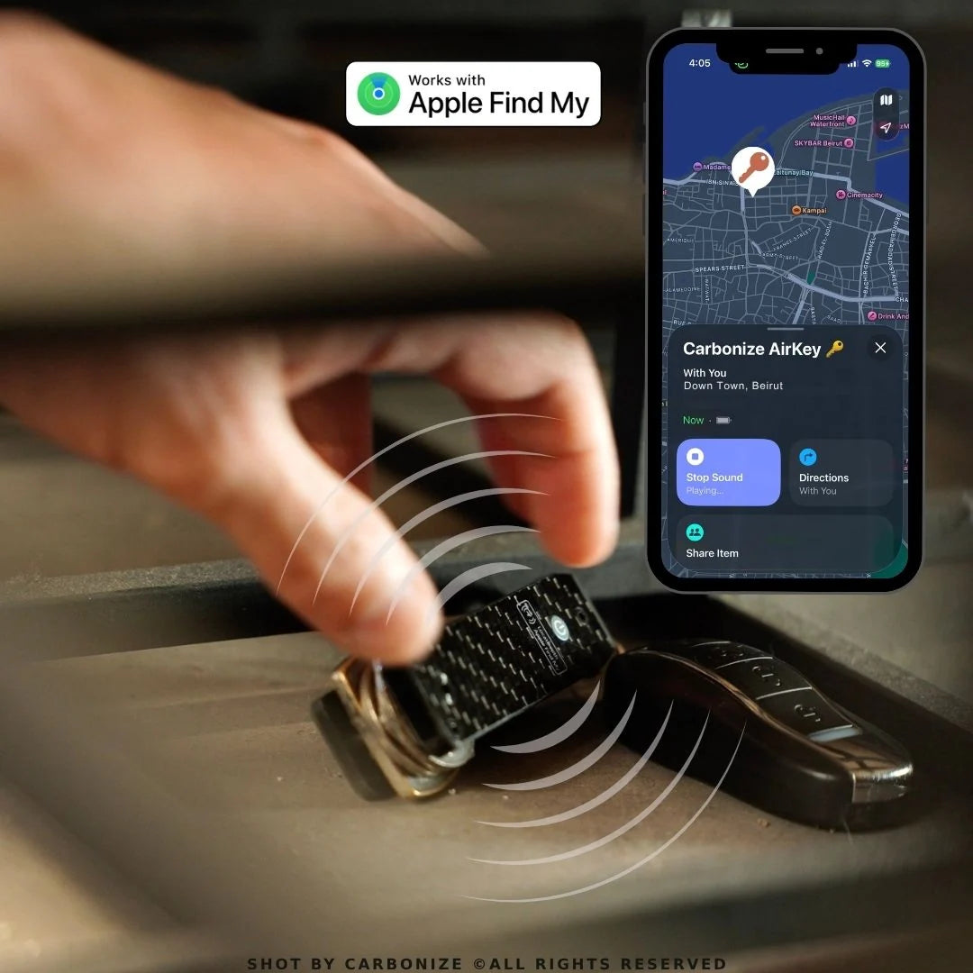 Carbonize Carbon Fiber AirKey Organizer