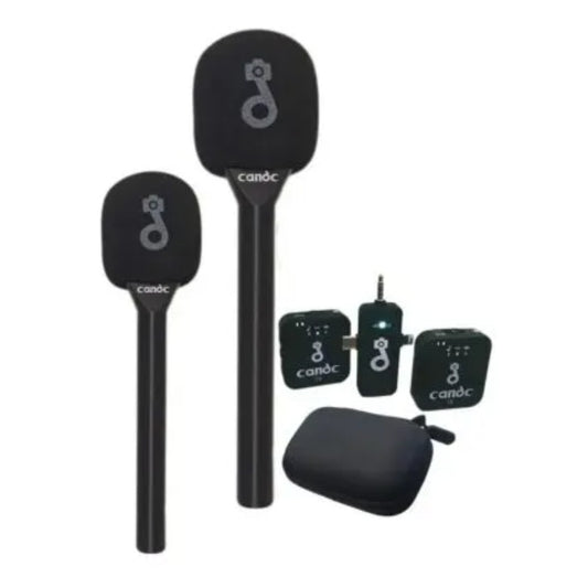 Candc Dual Mic Interview Microphone