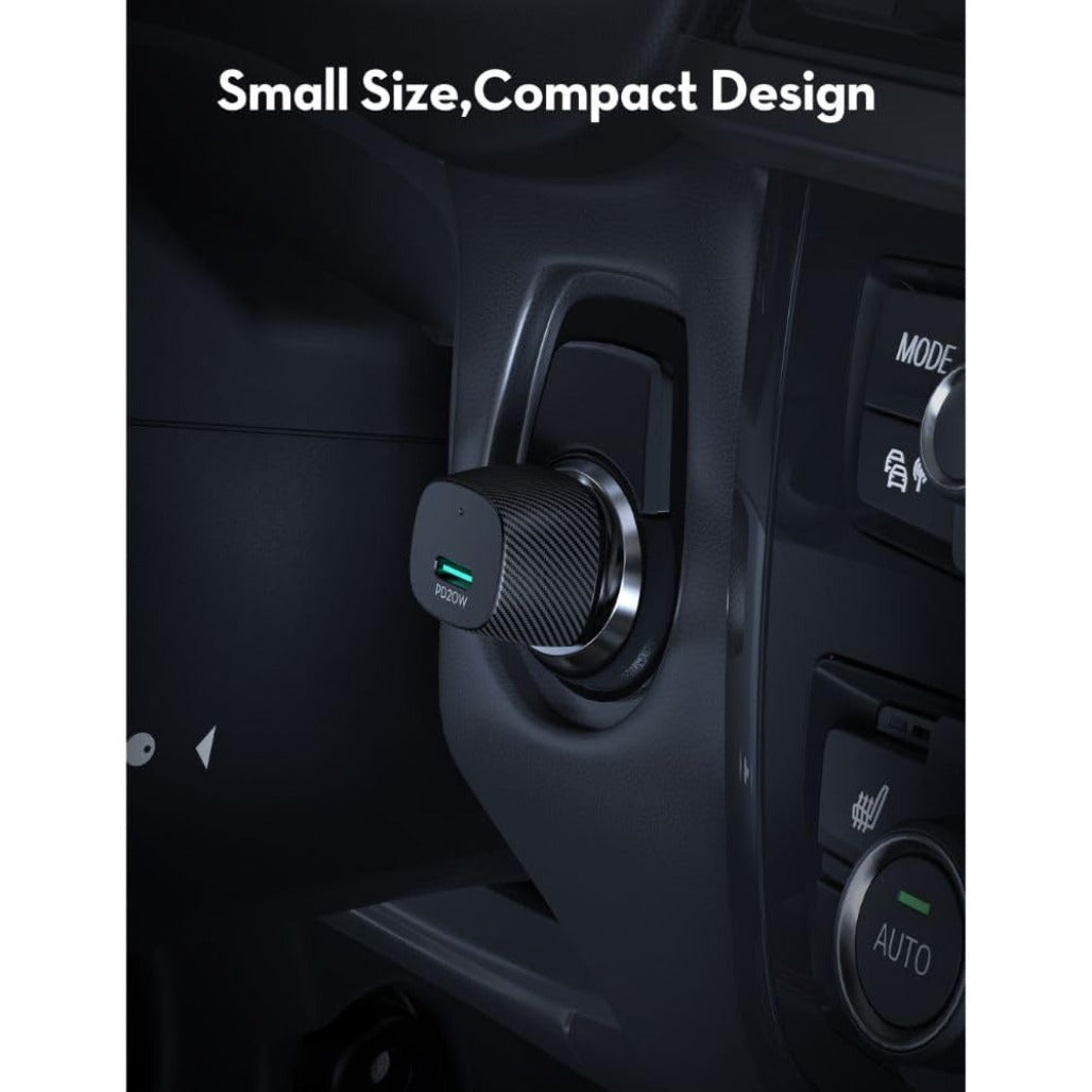 RAVPower RP-VC1017 PD 20W USb-C Fast Car Charger