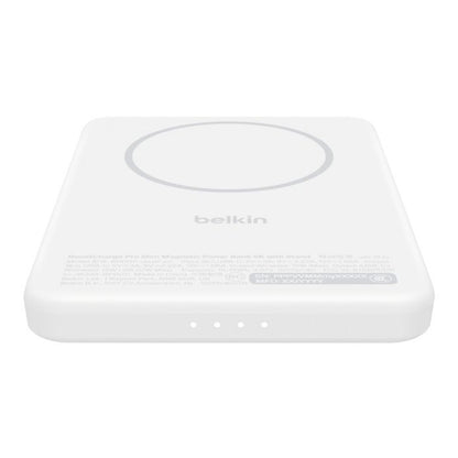 Belkin Slim Magnetic Power Bank 5K with Qi2 with Kickstand
