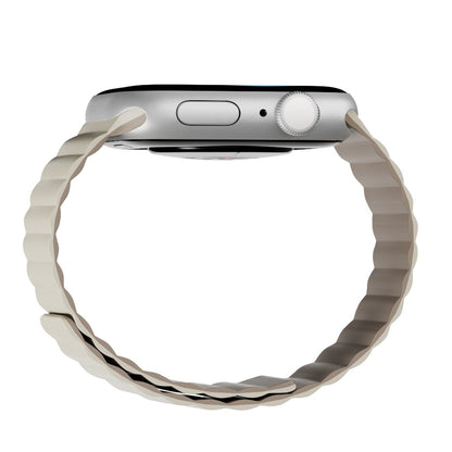 MagEasy Skin Duo Reversible Silicone Magnetic Apple Watch Band Compatible with 40mm to 49mm