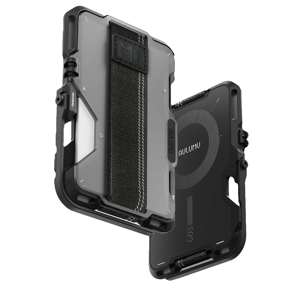 Aulumu G03 Multi-Tool Magnetic Metal Wallet | Frosted Cover | Magnetic