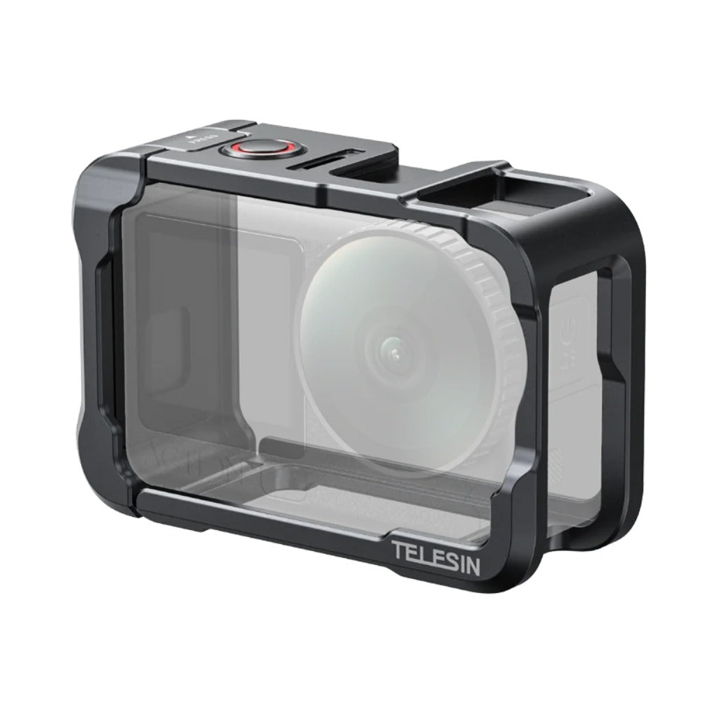 Telesin Metal Cage Kit with Lens Cap for DJI Osmo Action 6
