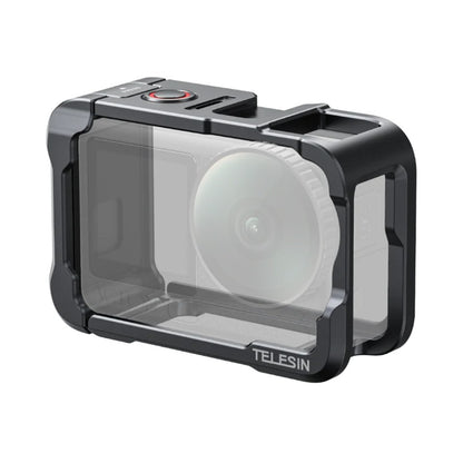 Telesin Metal Cage Kit with Lens Cap for DJI Osmo Action 6