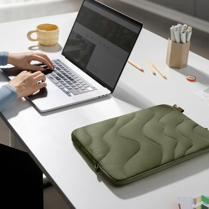 Tomtoc Terra-A27 Laptop Sleeve for 14 inch MacBook Pro - Green