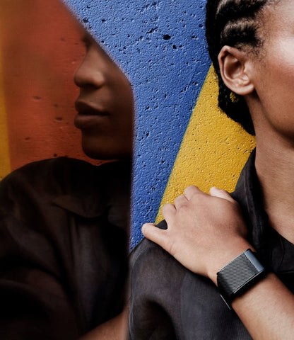 WHOOP 5.0 Meridian Band - Matte Black